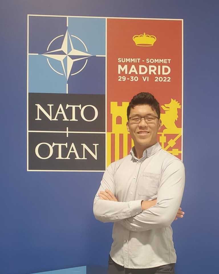 Me at NATO.